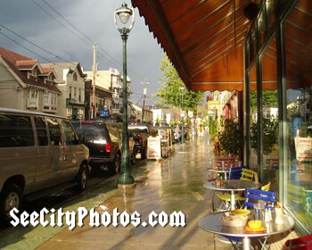 Brady Street Just After  A Storm by Ian Pritchard