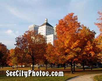 Downtown Milwaukee in Fall by Ian Pritchard