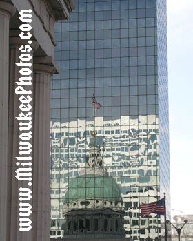 St Louis Old Courthouse Reflected by Ian Pritchard